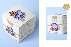 Разработка упаковки для пирожных амер-ого бренда Cake Barnor