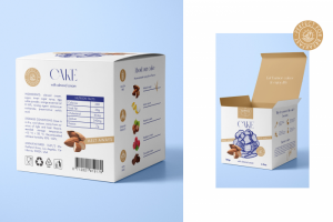 Разработка упаковки для пирожных амер-ого бренда Cake Barnor