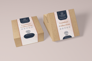 Дизайн этикетки для пухового одеяла