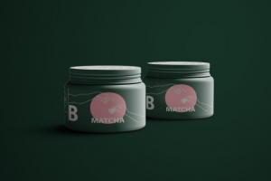 Дизайн баночки для чая матча