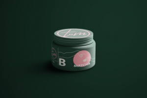 Дизайн баночки для чая матча