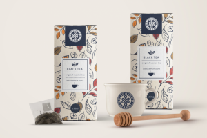 Разработка дизайна упаковки для чая