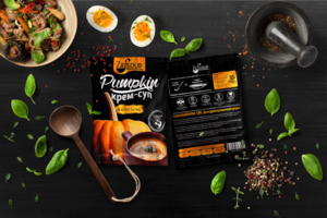 Разработка логотипа и упаковки для крем-супов в пачках "Ze-soup"