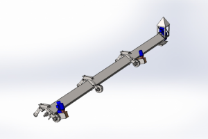 Зачистной шнек силоса