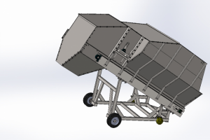 Бункер механизированный подачи компоста