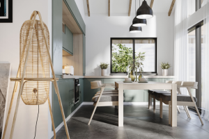 Визуализация интерьера частного дома