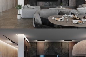 Интерьер в коттедже