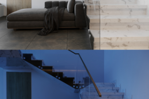 Интерьер в коттедже