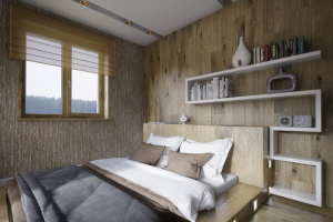 Спальне в квартире-студии