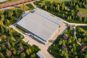 Визуализация генерального плана для склада