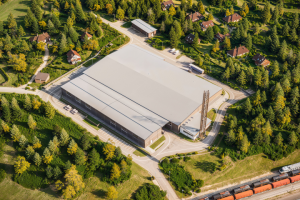 Визуализация генерального плана для склада