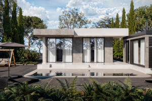 Экстерьер загородного коттеджа Экстерьер загородного коттеджа