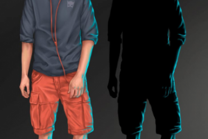 Прорисовка героев для мобильного приложения