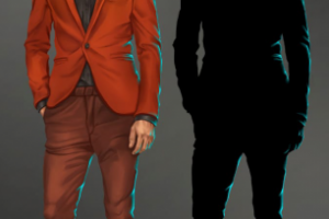 Прорисовка героев для мобильного приложения