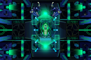 Арт и карта. Гробница последнего короля Некронов. Warhammer40k