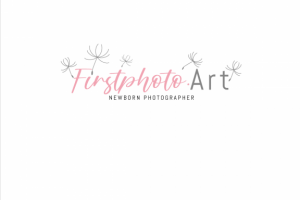логотип для фотографа новорожденных