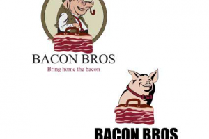 Логотип для магазина доставки бекона