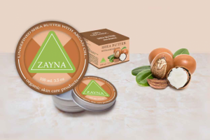 Этикетка  и упаковка Косметического масла Ши