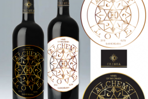 Этикетка для крымского вина-3