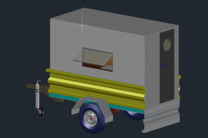 Модель прицепа