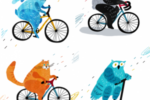 иллюстрации для стикеров