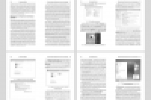 Книжная верстка, текст + изображения