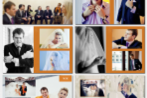 Макет свадебной фотокниги