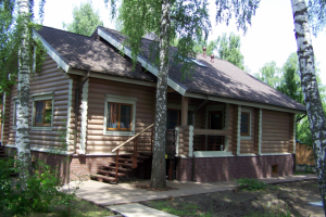 Реконструкция сруба. Орёл.