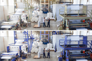 Перекрашивание конструкций, "переодевание" рабочих