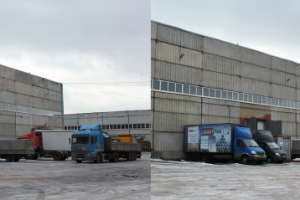 Добавление баннера на автомобиль, чистка стены.