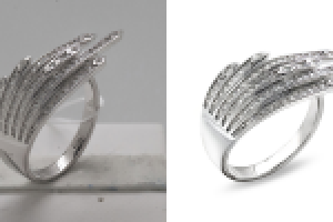 Ретушь ювелирных изделий. Кольцо. 2