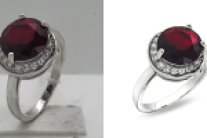 Ретушь ювелирных изделий. Кольцо. 1