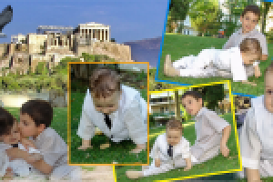 одна из страниц цифрового фотоальбома