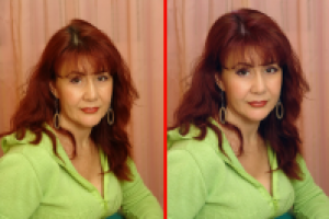 Ретушь  и правка портрета