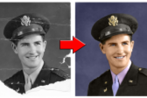 Ретушь + перевод в цвет kardaria@mail.ru