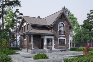 Дизайн-экстерьера к проекту №60