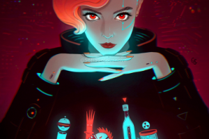 Если бы Королевский Гамбит было бы киберпанк аниме