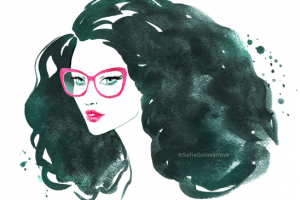 Акварельный портрет