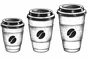 Стаканы кофе