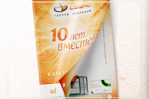 Дизайн обзорного каталога для промышленной ГК