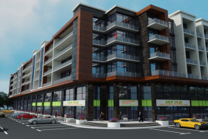 двор элитного комплекса