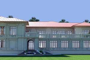 большой особняк