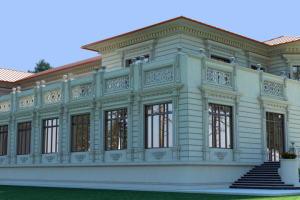 большой особняк