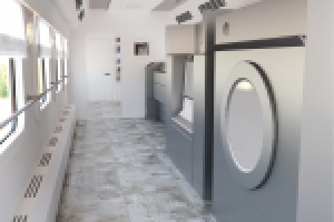 Вагон прачечная (военный)