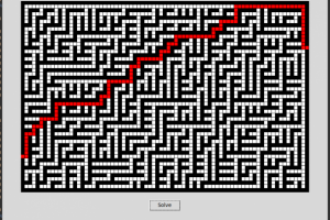 Генерация лабиринта и поиск пути