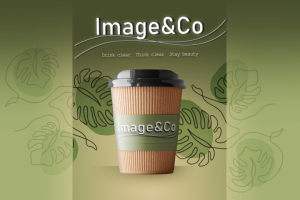 Разработка логотипа и дизайна для одноразовых стаканов для бара