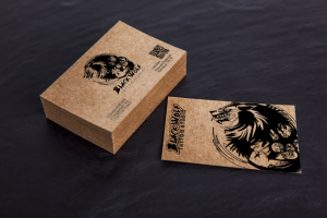 Разработка логотипа и дизайна визитки для тату студии