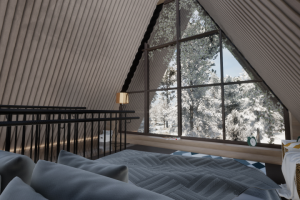 Разработка проекта хижины в лесу