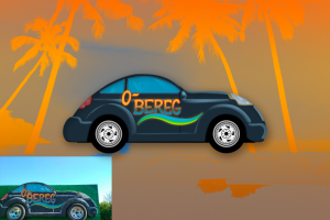 Отрисовка логотипа с фото