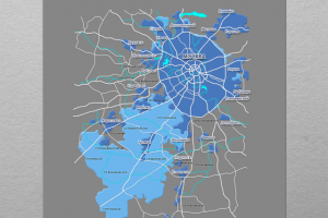 Карта Москвы